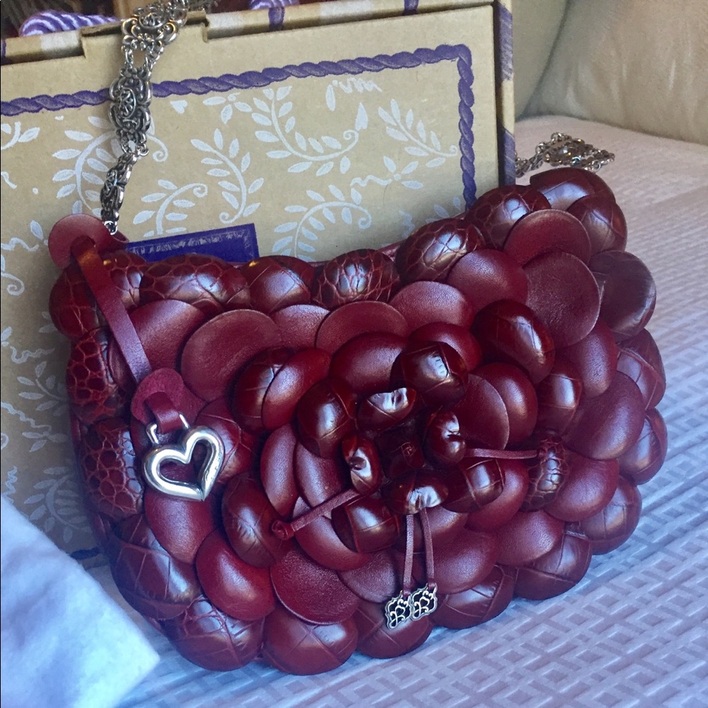 NWT Brighton Rosalie Red purse